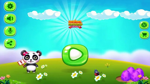 Kids learn writing Numbers with Cute Activities - Magical Numbers for Kids