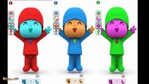 Learn Animals Sounds with Talking Pocoyo Colors - Fun Learning with Colours - Baby & Kids Games
