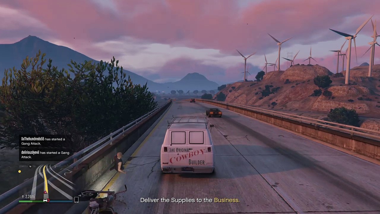 Grand Theft Auto V - Bikers fuck themselves