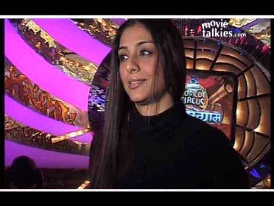 Tabu's comic romp on telly...
