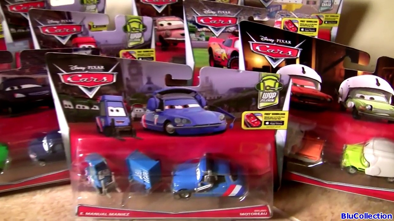 Disney Cars 2 Carry Case Diecasts NEW Disney Pixar Cars Tractor Tipping Tip & Toot Tractor Tracteur-Qm73YKMRric