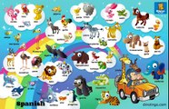 Online Spanish games - Click and tell online game - Spanish language learning games for kids