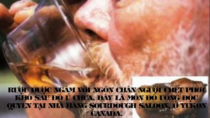 Top 10 loại đồ uống kinh dị, khủng khiếp nhất thế giới