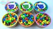Ice Cream Cups Stacking Candy Skittles Surprise Toys Talking Tom Collection Playing for Kids