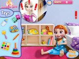 Elsa Playing With Baby Anna - Disney princess Frozen - Best Baby Games For Girls