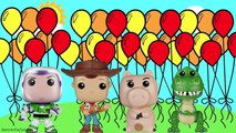 Toy Story 4 Learn Colors Coloring Page! Fun Coloring Activity with Buzz Lightyear Woody Rex Hamm