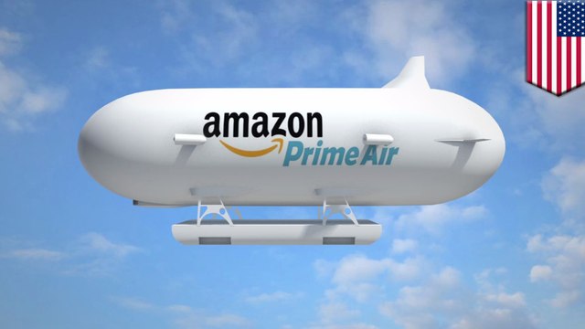 Amazon plans to send airship warehouses into the sky as a launchpad for delivery drones