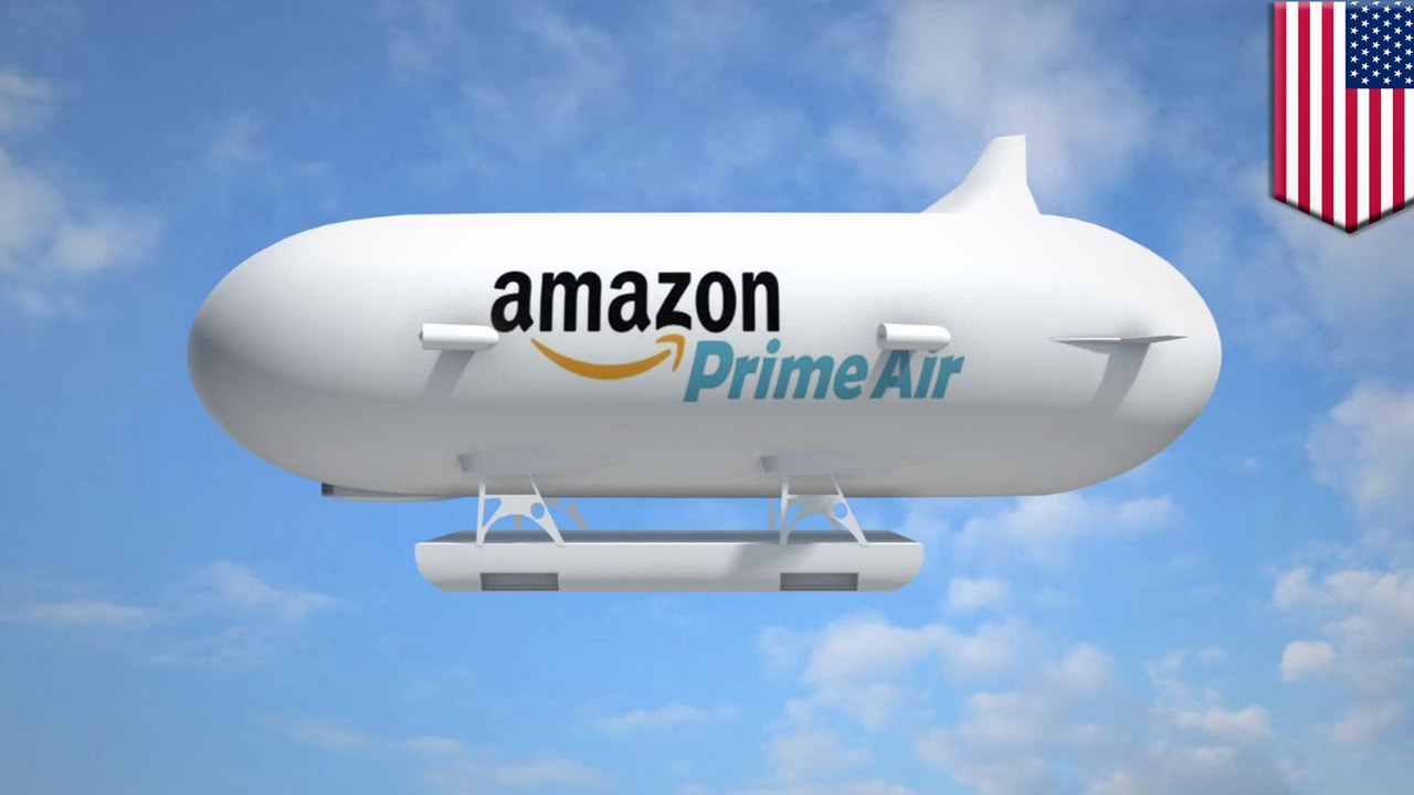 Amazon plans to send airship warehouses into the sky as a launchpad for delivery drones