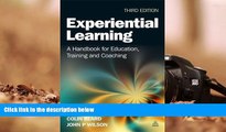 Read  Experiential Learning: A Handbook for Education, Training and Coaching  Ebook READ Ebook