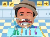 Childrens Pop Star game at the dentist! Game for kids! Kids cartoons for girls!