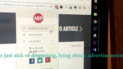This is how you trick AdBlock-Nazi Websites