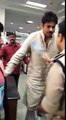 Powerstar Pawankalyan In vishkapatnam airport rare video