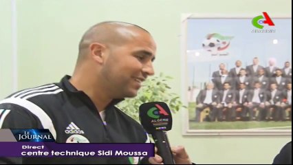 Interview de Madjid Bougherra à Sidi Moussa