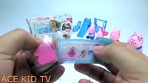 Peppa Pig Eggs Surprise !! Disney Frozen Elsa Princess Surprise Eggs unboxing | ACE KID TV