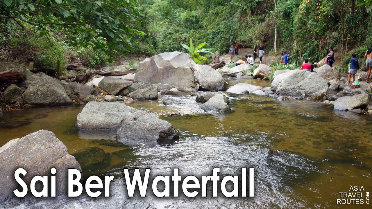 Sai Ber Waterfall in Uthai Thani