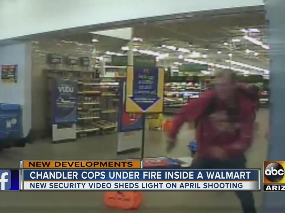 Surveillance video released in Chandler police officer ambush attack