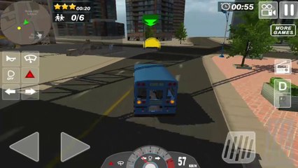 Timeless School Bus Hill Climb - New Android Game Trailer HD / TrimcoGames