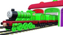 Colors for Children - Learn with Thomas Train 3D Vehicles and Colours for Kids - Learning Videos