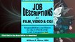 [Download]  Job Descriptions for Film, Video   Cgi (Computer Generated Imagery): Responsibilities