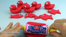 Playdough Red Ducks with Fish Molds Fun and Creative for Children