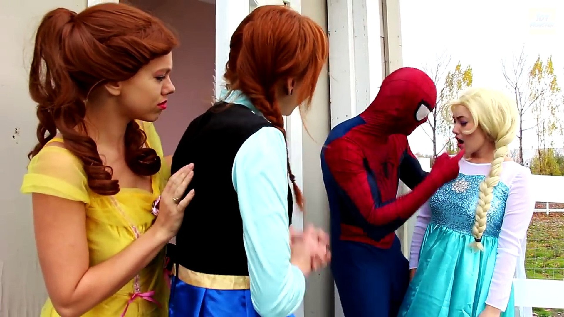Frozen Elsa REVEALS Spidermans UNDERWEAR! w/ Joker Maleficent Spidergirl  TOYS! Superheroe - Dailymotion Video