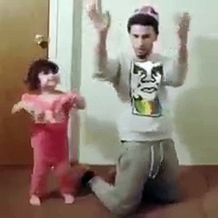 cute father baby dance must watch | funny vines