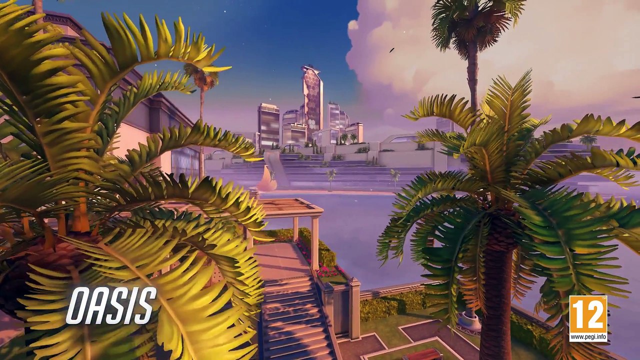 Overwatch - Aperçu de la nouvelle carte Oasis