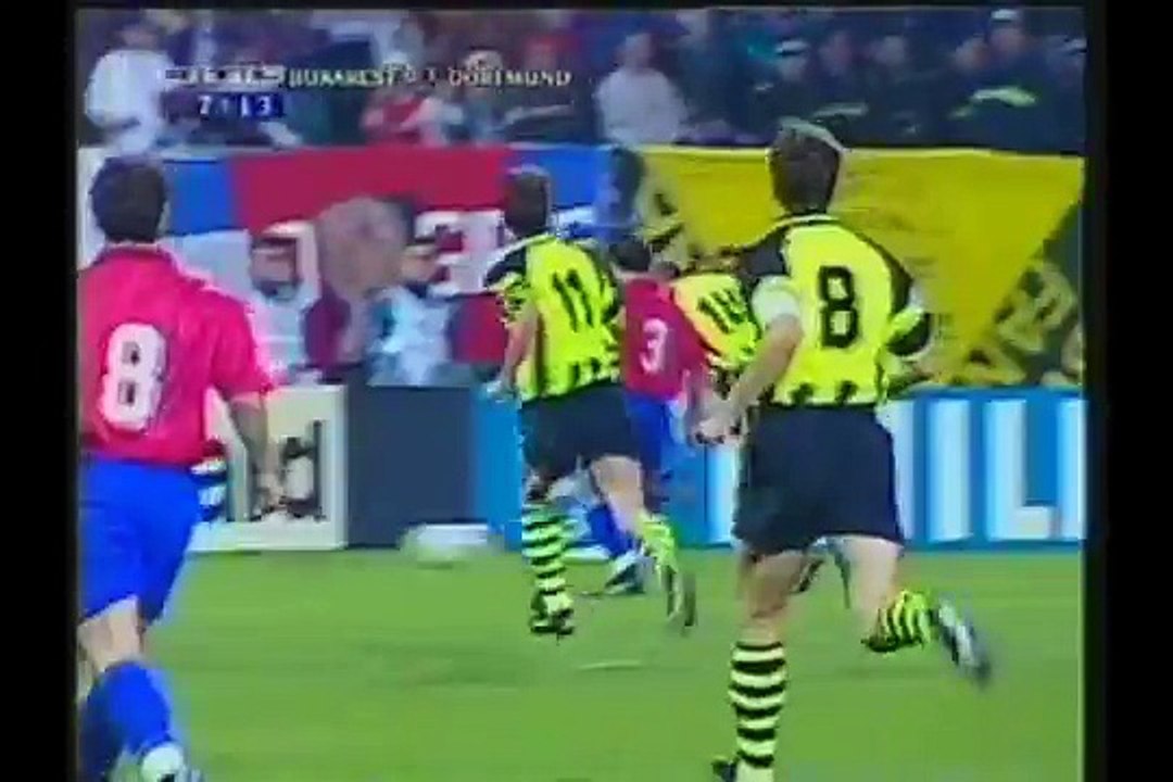 25.09.1996 - 1996-1997 UEFA Champions League Group B Matchday 2 Steaua Bükreş 0-3 Borussia Dortmund