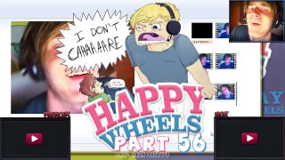WALKING IN HAPPY WHEELS! - Happy Wheels - Part 56