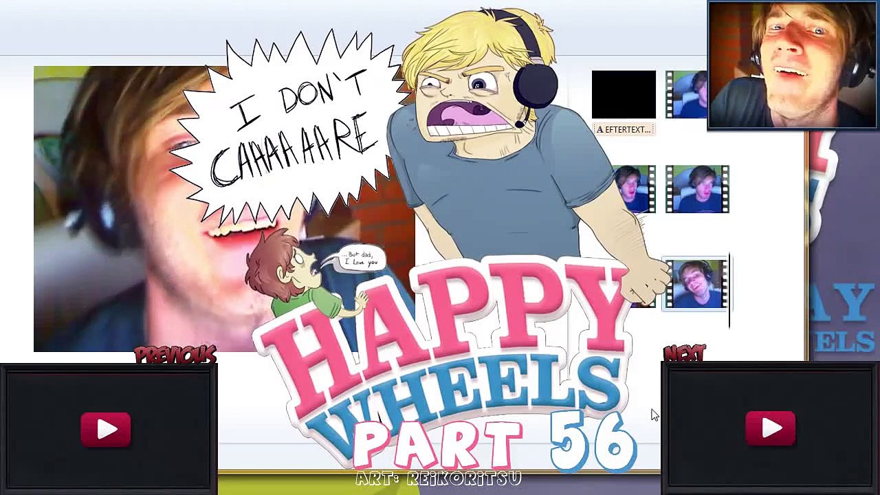 WALKING IN HAPPY WHEELS! - Happy Wheels - Part 56