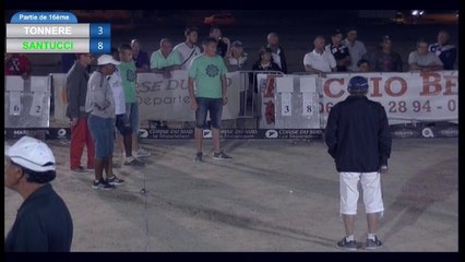 International à pétanque de la Ville d'Ajaccio juillet 2016 : 16ème MANDIMBY vs GAMBERT