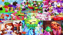 Princess RAPUNZEL Jigsaw Disney Puzzle Games Rompecabezas de Kids Learning Toys Puzzles