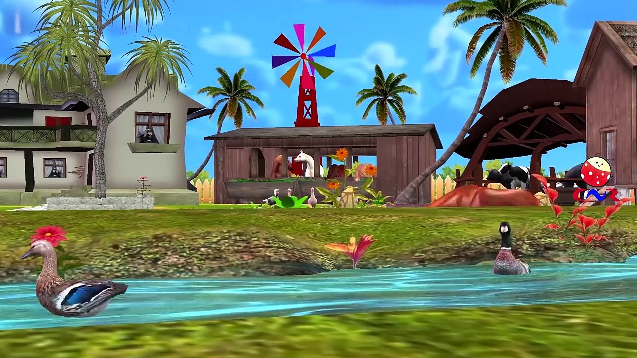 Kids Learning Domestic Animals Names   Learn Wild Animals Sounds   3D Finger Family Nursery Rhymes