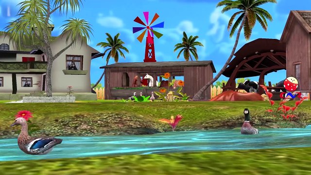 Kids Learning Domestic Animals Names Learn Wild Animals Sounds 3D Finger Family Nursery Rhymes