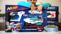 New Nerf Blaster Toy MODULUS Tri-Strike Fun-DWsb_9sxgDM