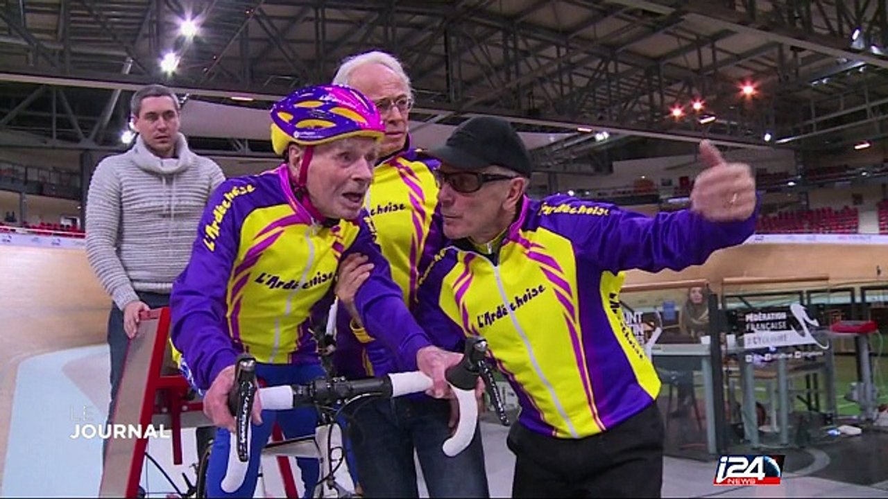 Robert Marchand, le cycliste de 105 ans qui tente un record de vitesse