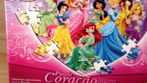 Disney's Princesses Puzzle Quebra-Cabeça Princesas Disney Coração