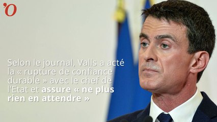François Hollande et Manuel Valls fâchés ?