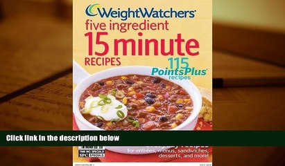 Download [PDF]  Weight Watchers Five Ingredient 15 Minute Recipes For Ipad