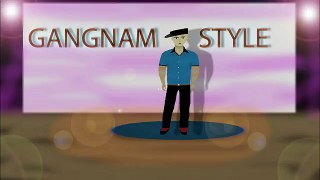 Cartoon Jeev - Gangnam Style _ 2D Animation Dance _ Shaik Parvez