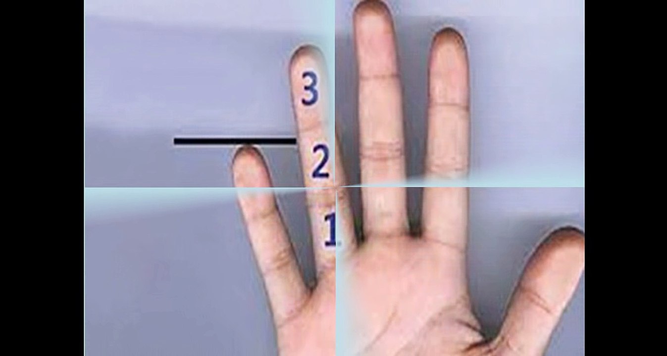 Chỉ 5 giây nhìn ra vận mệnh sang nghèo qua độ dài ngón tay út