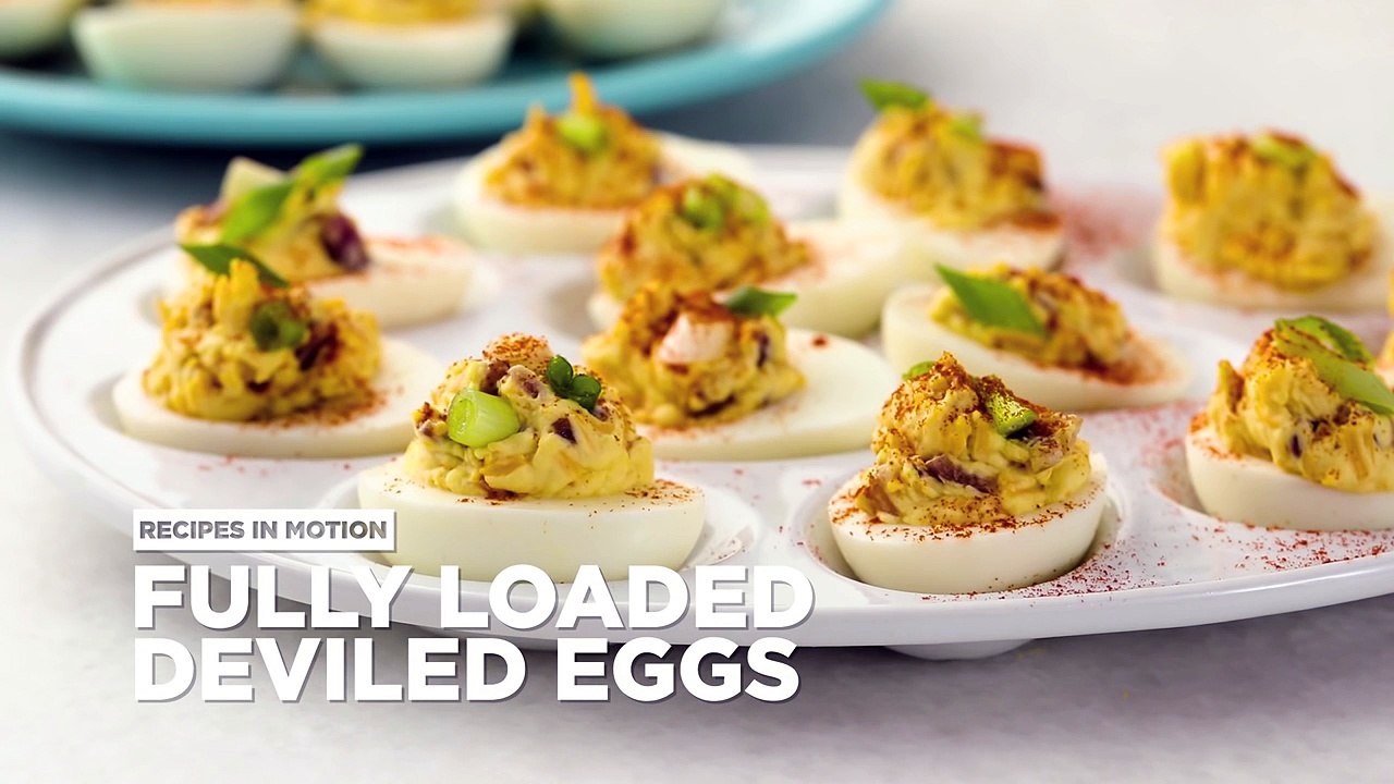 Appetizer Recipes - How to Make Fully Loaded Deviled Eggs