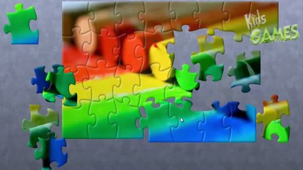 ♉Kids Game - ABC Learning❤starshine rainbow❤puzzle videos for kids❤learning jigsaw✔