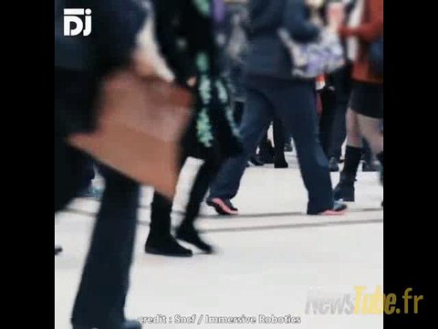 La SNCF veut déployer dans ses gares une armée de robots-poubelles autonomes