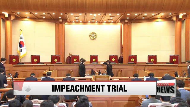 Constitutional Court to hold second hearing in president's impeachment trial