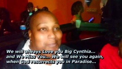 Big Cynthia - ZBT Awards Interview - One of Her Last Interviews - V-Wurld TV Multi-Media
