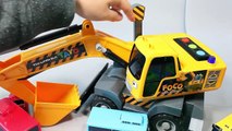 Tayo the Little Bus Excavators Disney Cars English Learn Numbers Colors Toy Surprise YouTube