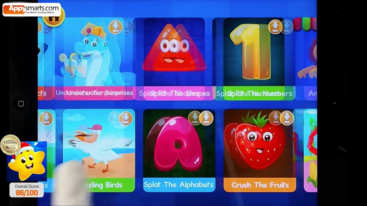 Shapes for Kids (preschool) from KidloLand- Nursery Rhymes and Kids Games