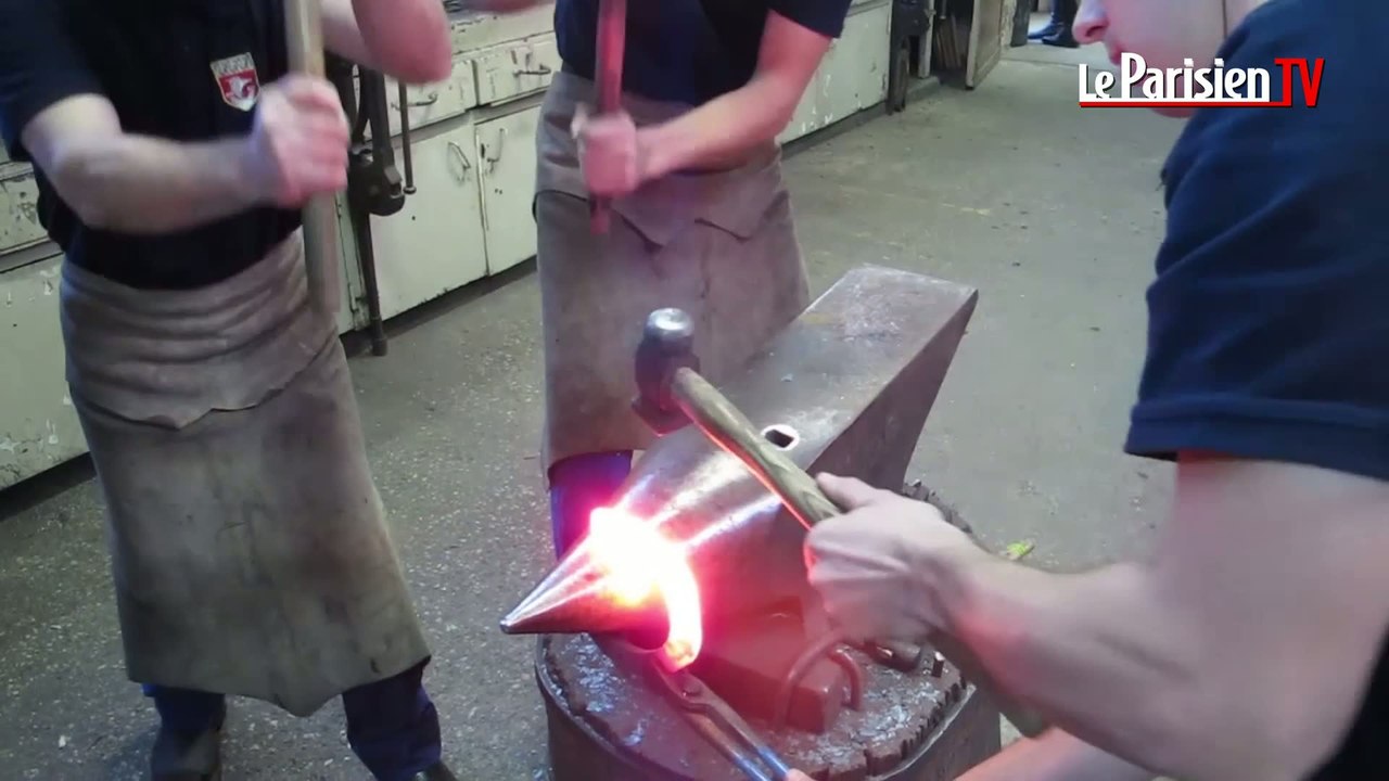 Les maréchaux-ferrants de la Garde républicaine