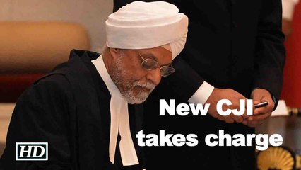 Justice Khehar sworn in as Chief Justice of India